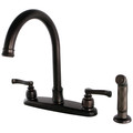 Royale FB7795FLSP 8-Inch Centerset Kitchen Faucet with Sprayer FB7795FLSP